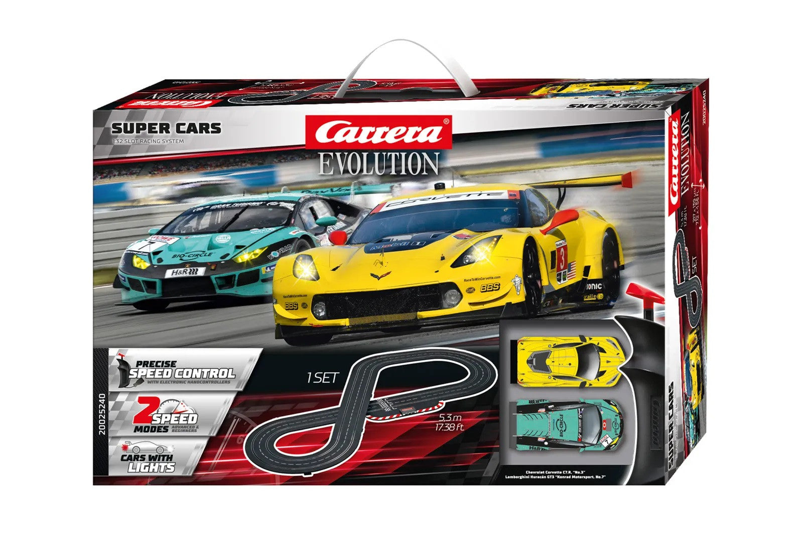 Carrera Evolution Circuit Super Cars 25240