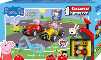 Carrera First Circuit Peppa Pig - Soapbox Race 63044