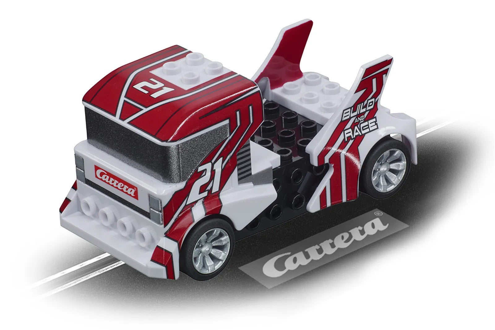 Carrera GO!!! Build n Race - Race Truck white 64191
