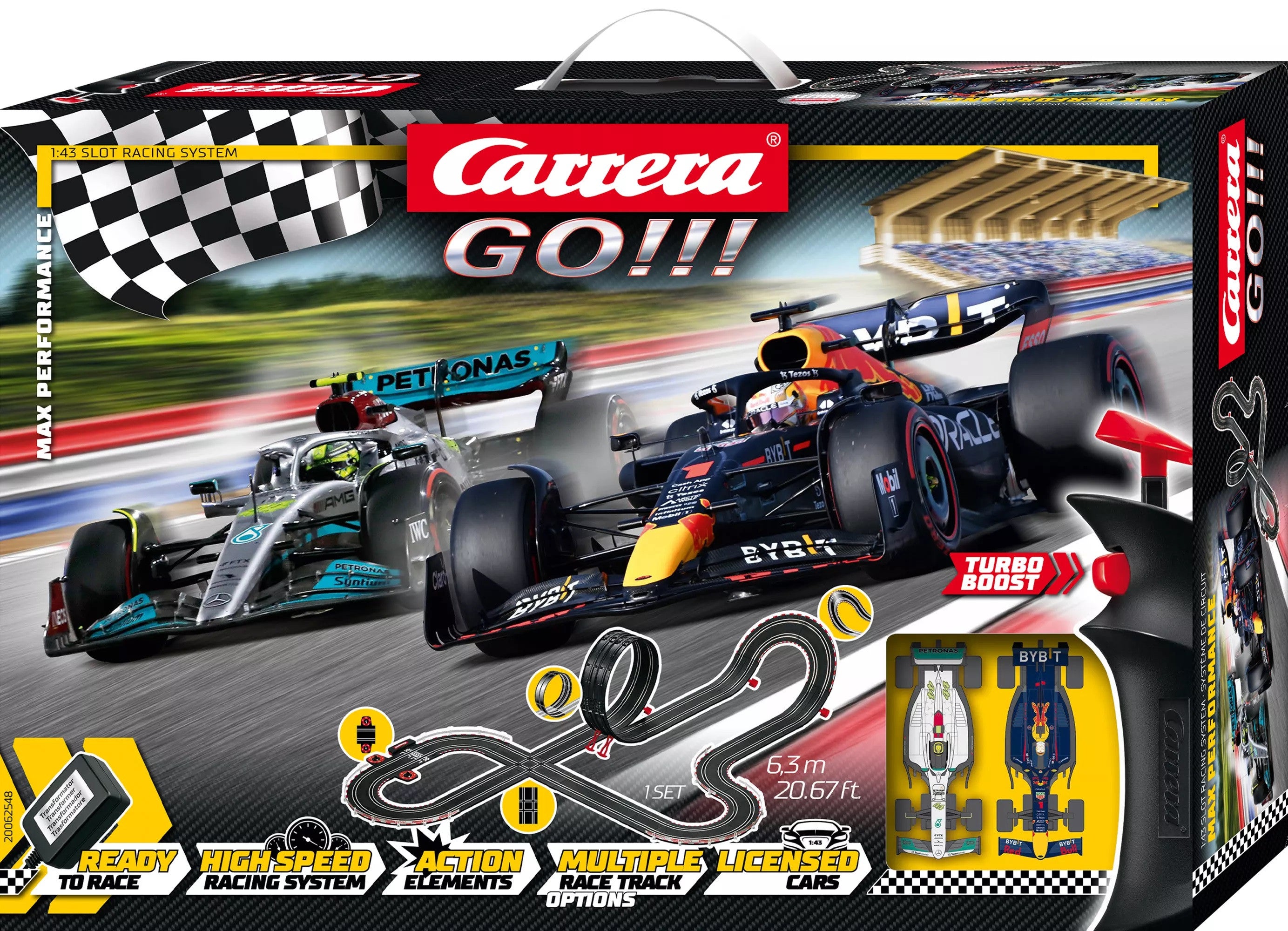 Carrera GO!!! Circuit Max Performance 62548