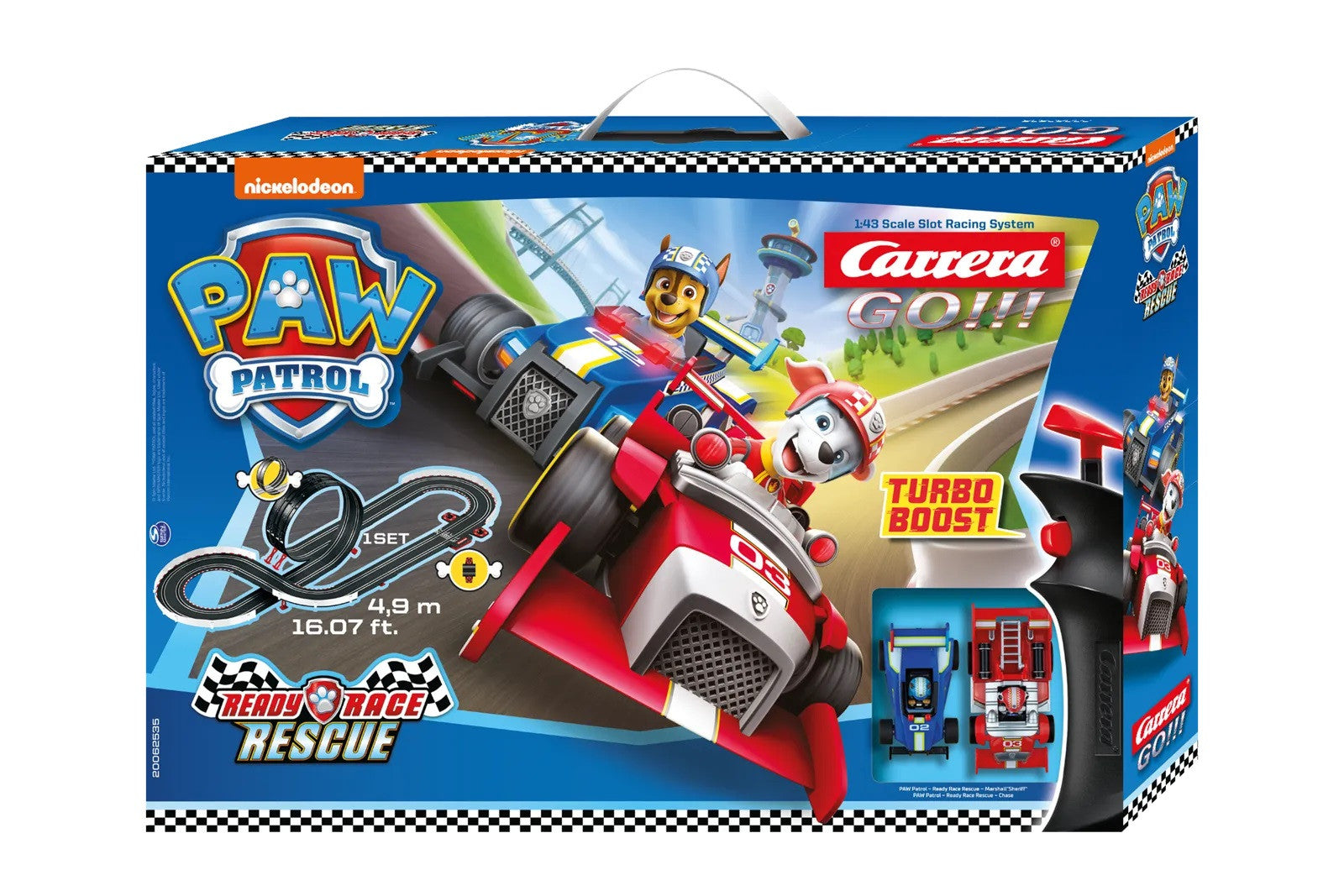 Carrera GO!!! Circuit PAW Patrol - Ready Race Rescue 62535