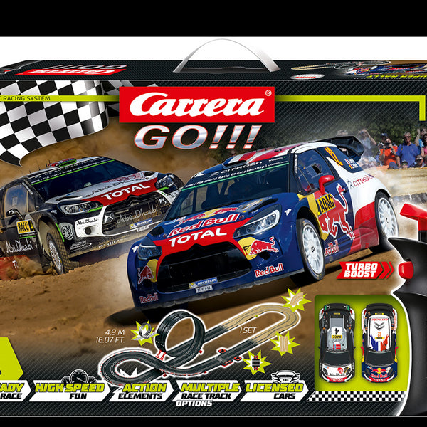 Circuit Carrera Go!!! Super Rally avec piste et voitures