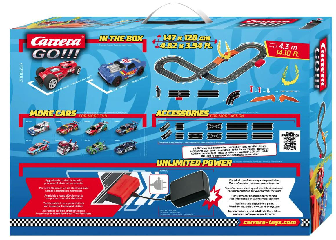 Carrera GO!!! Hot Wheels 4.3 62517