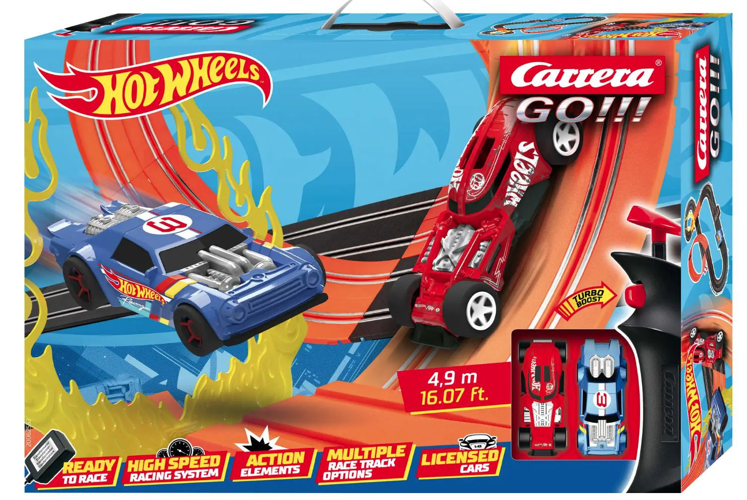 Carrera GO!!! Hot Wheels 4.9 62552