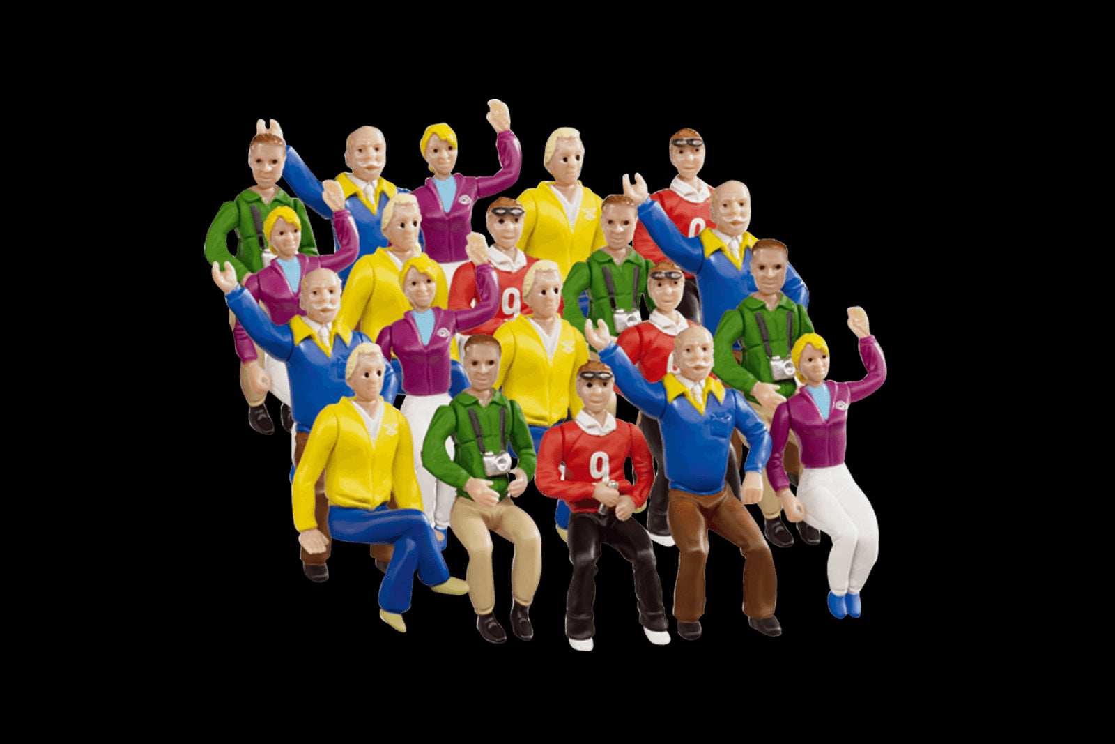 Carrera Set de figurines pour tribune (x20) 21129
