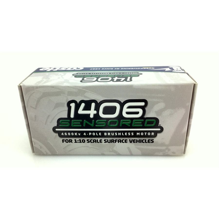 thumbnail image 2 of Castle Creations 1406 Sensored 4-Pole Brushless Motor (6900kV 2 of 12