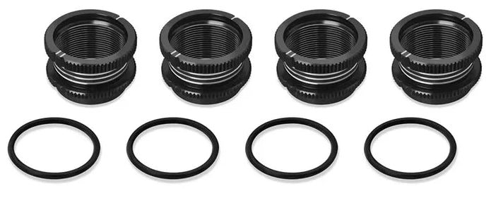 T-Work's Bagues +11mm pour amortisseurs Universelle 16mm Alu (x4) 1/8