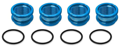 Anéis T-Work's +11 mm para amortecedores universais de 16 mm em alumínio (x4) 1/8