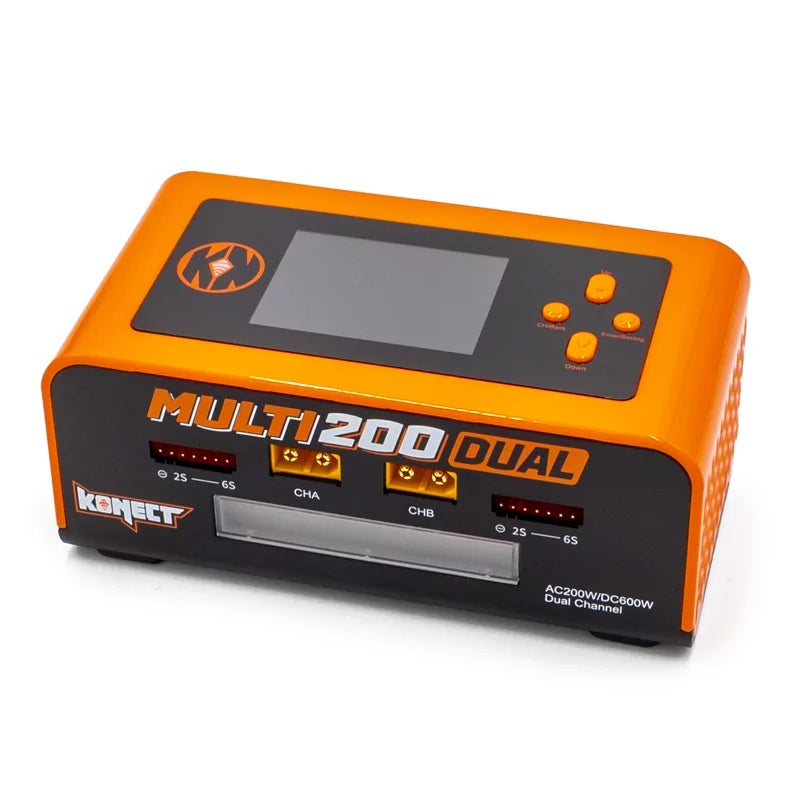 Konect Ladegerät Multi 200 Dual 200W KN-MULTI200-DUAL