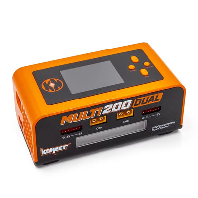 Konect Charger Multi 200 Dual 200W KN-MULTI200-DUAL