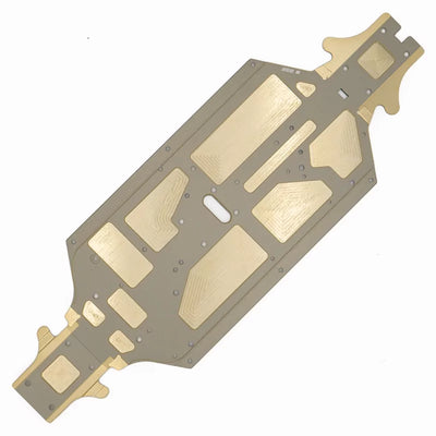 Hobbytech Chassis 4mm Alu 7075 OAD Spirit XR STRX-180-D-EN