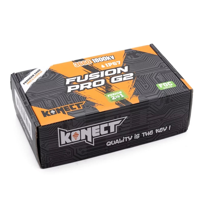 Konect Combo Brushless Fusion G2 1800Kv IP67 Crawler 1/10 KN-3660-FUS1800-G2