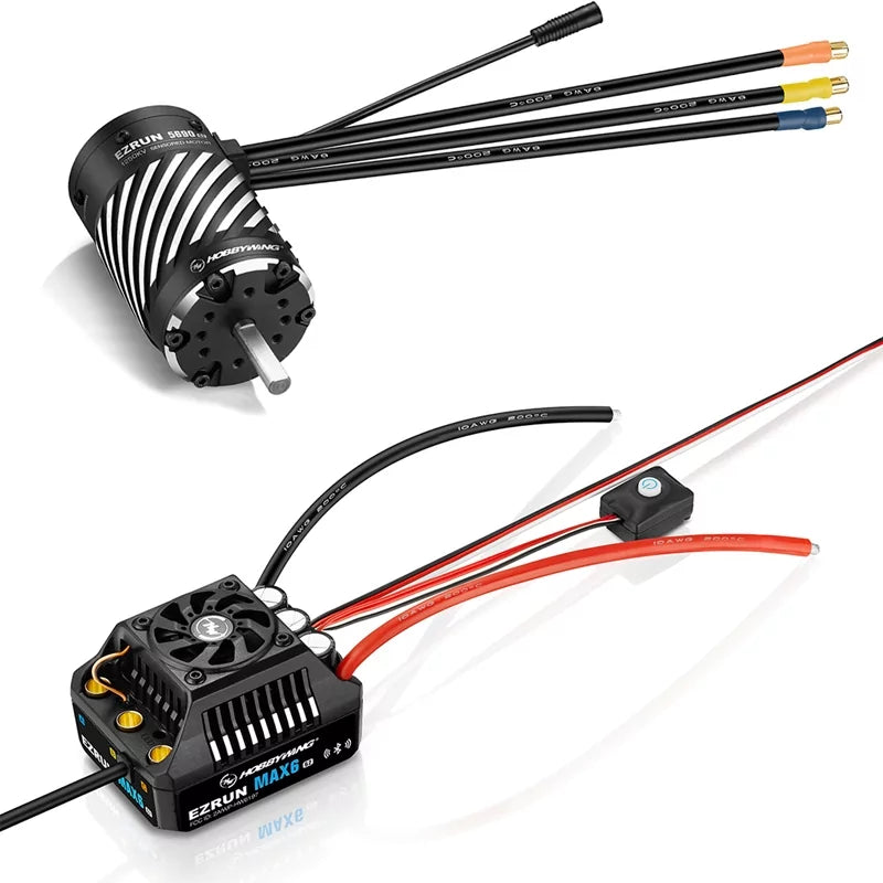 Hobbywing Combo EzRun MAX6 G2 200A + Moteur Ezrun 5690SD G2 1250kv Sensored HW38010804