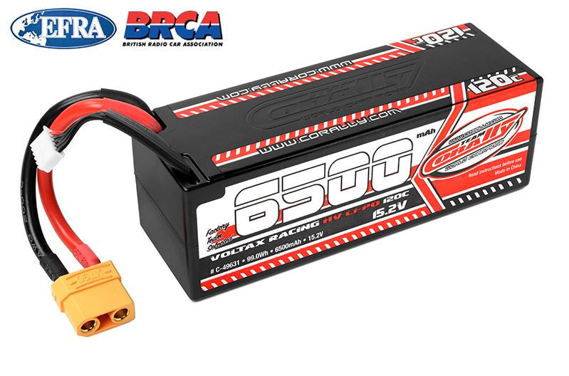 Corally Accu Li-po Voltax HV Stick XT-90 4S 15.2v 6500mAh 120C 49631