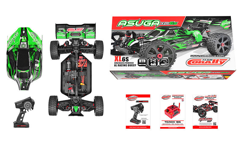 Corally Buggy Asuga XLR 6S Brushless RTR C-00288