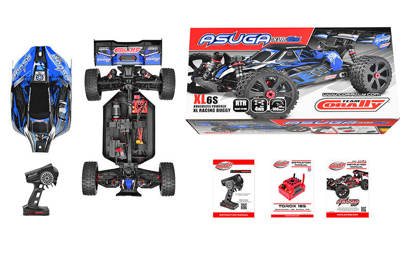 Corally Buggy Asuga XLR 6S Brushless RTR C-00288