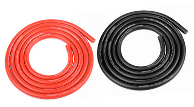 Team Corally Fil Silicone Ultr V+ 12AWG  2x1m C-05112