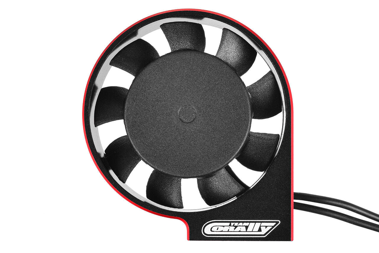 Corally Ventilateur Alu Ultra High Speed XF-40 40mm Rouge C-53116-1