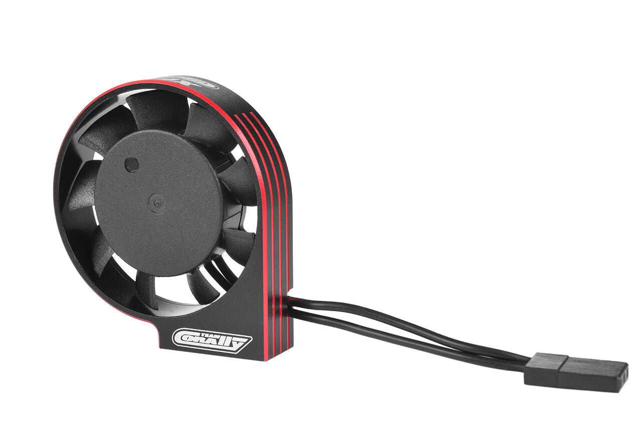 Corally Ventilateur Alu Ultra High Speed XF-40 40mm Rouge C-53116-1