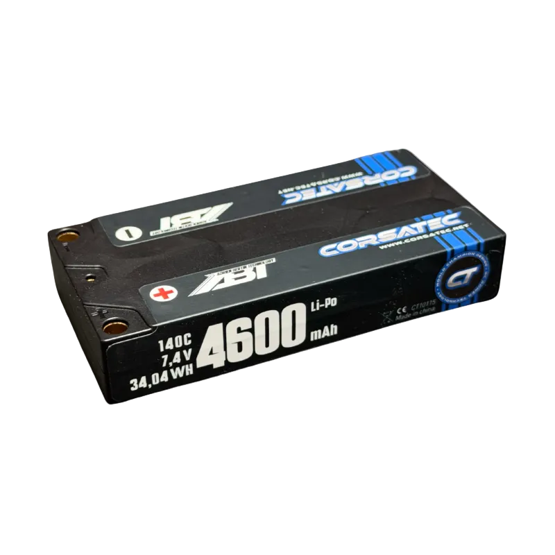 Corsatec Lipo 2s Shorty LCG 4600mah 7.4V 140C ABT Line HP CT10115