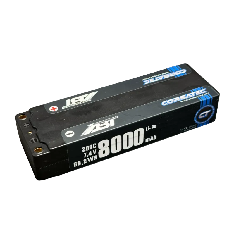 Corsatec Lipo 2s Stick 8000mah 7.4V 200C ABT Line HP CT10112
