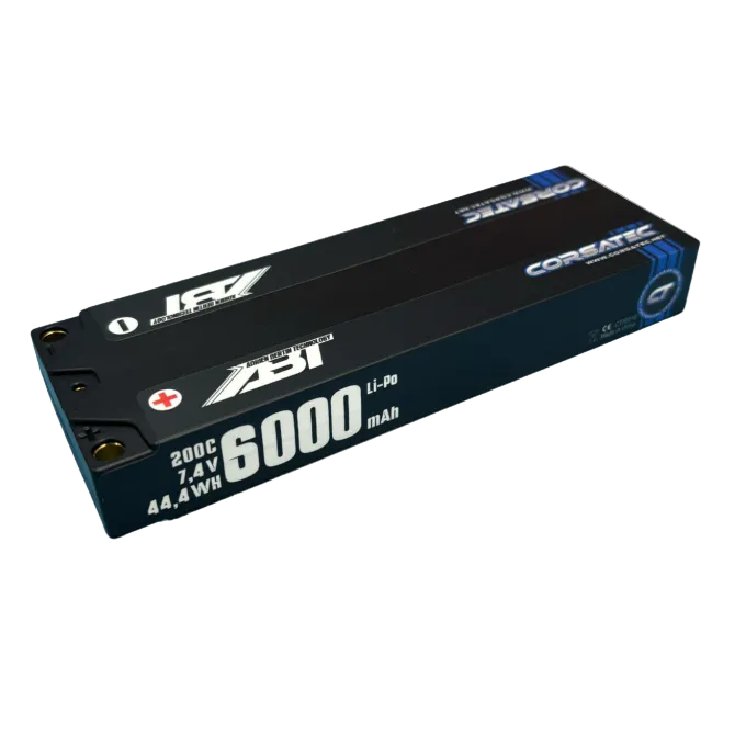 Corsatec Lipo 2s Stick LCG 6000mah 7.4V 200C ABT Line HP CT10110
