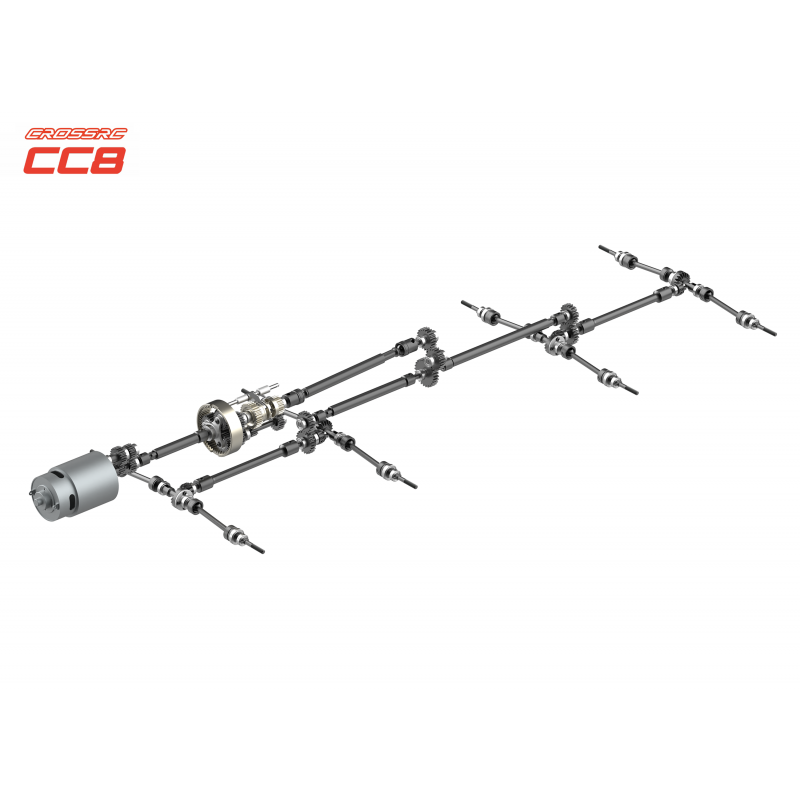 Cross-RC Camion Crawler CC8 8x8 1/12 Kit CRO90100244