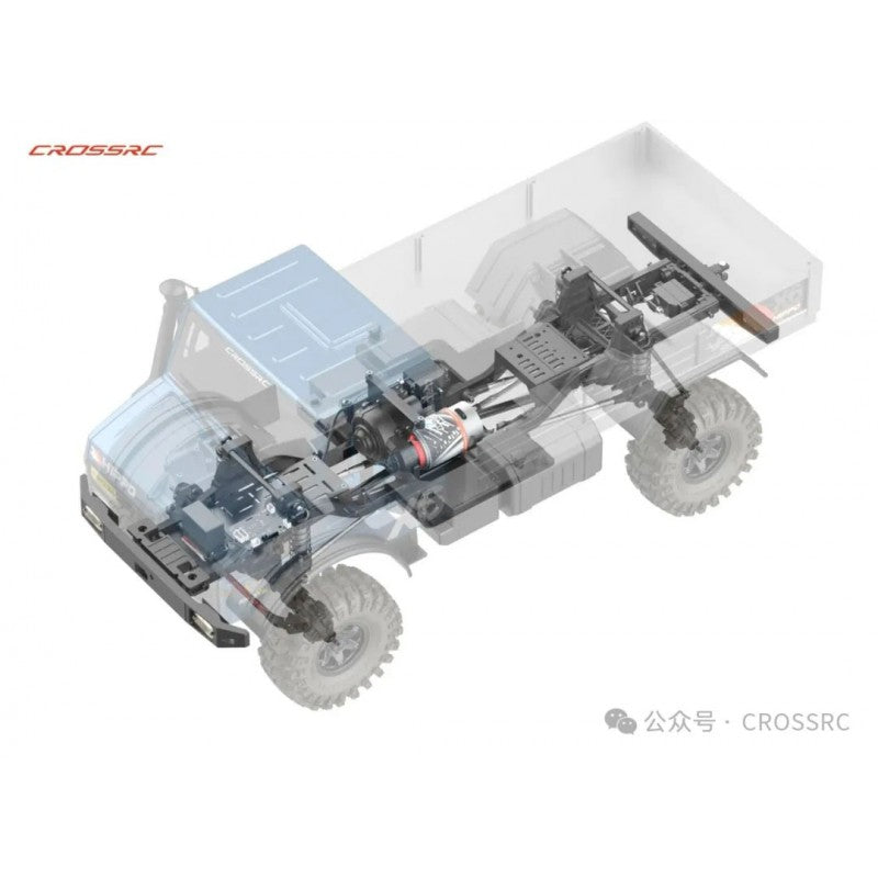 Cross-RC Crawler EMO X6 Big Hippo 4x4 Brushless 1/8 RTR CRO90100253