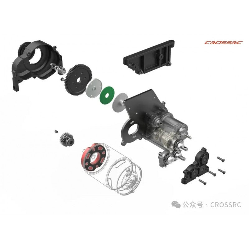 Cross-RC Crawler EMO X6 Big Hippo 4x4 Brushless 1/8 RTR CRO90100253