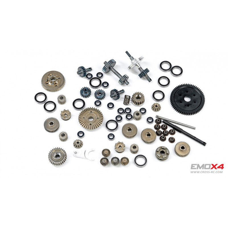 Cross-RC Crawler EMO X4 Brushless 4WD 1/8 Gris RTR CRO90100176