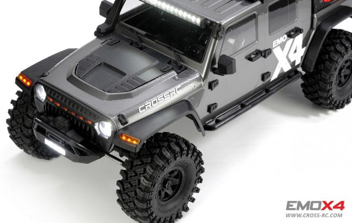 Cross-RC Crawler EMO X4 Brushless 4WD 1/8 Gris RTR CRO90100176