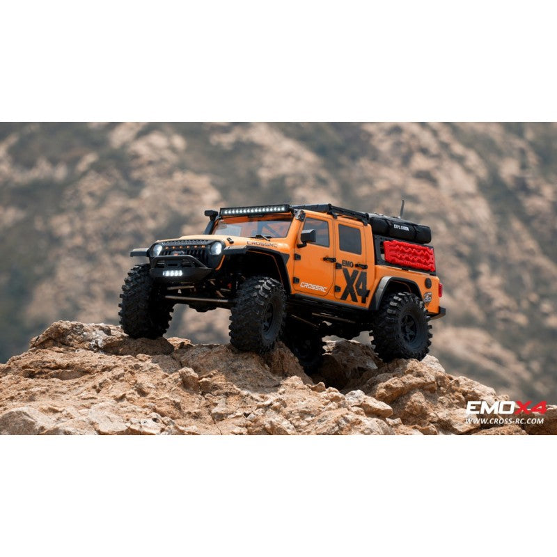 Cross-RC Crawler EMO X4 Brushless 4WD 1/8 Orange RTR CRO90100182