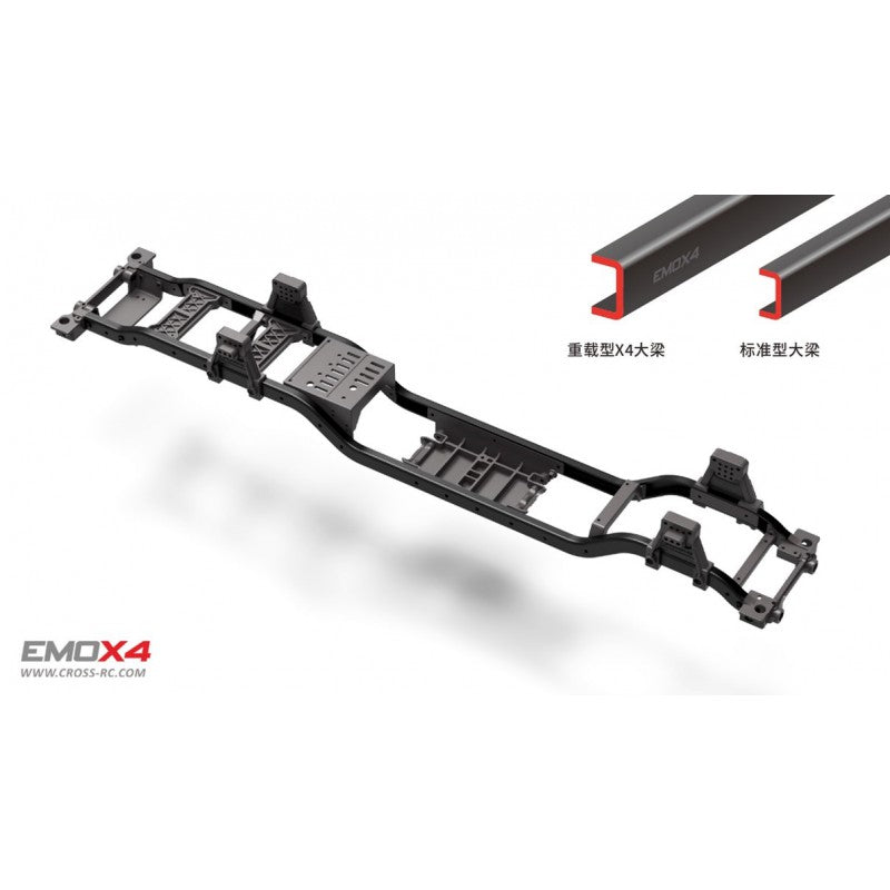 Cross-RC Crawler EMO X4 Brushless 4WD 1/8 Orange RTR CRO90100182