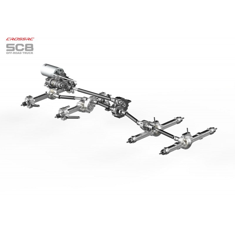 Cross-RC SC8 8x8 1/12 Military Truck KIT CRO90100265