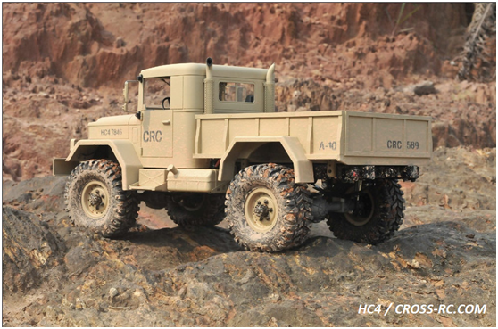 Army Cub Rcl 4 Cross-Rc Military Truck HC4 4x4 KIT