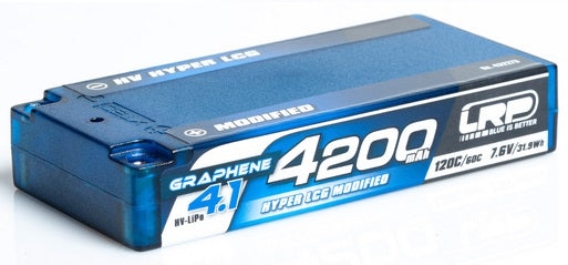 LRP Lipo-akku Shorty HLCG HV 7.6V 4200mAh 120C Graphene 4.1 432273