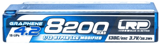 LRP Lipo batterij Shorty HLCG 3,7V 8200mAh 130C grafeen 4,2 433266