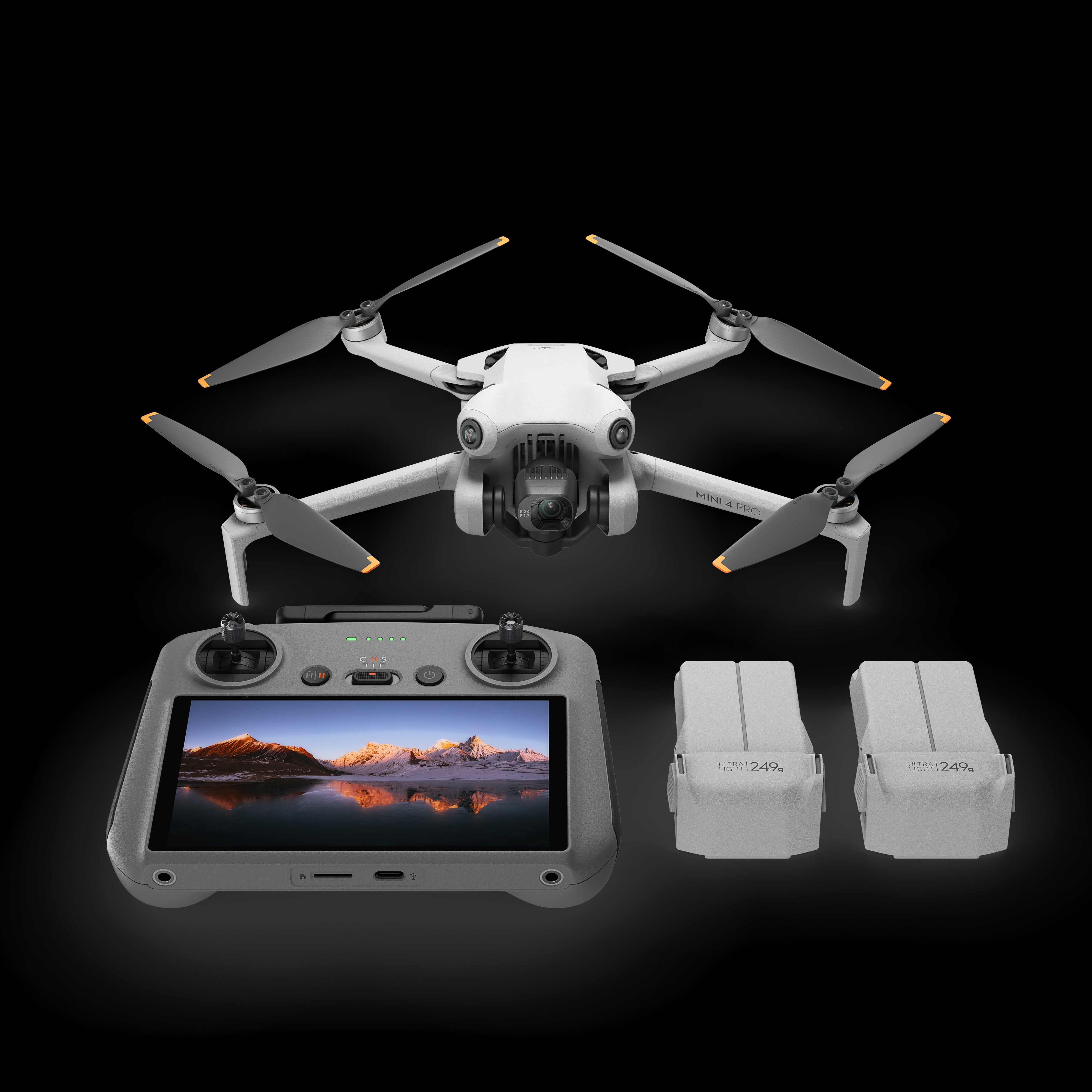 DJI Mini 4 Pro Fly More Combo avec radio DJI RC 2