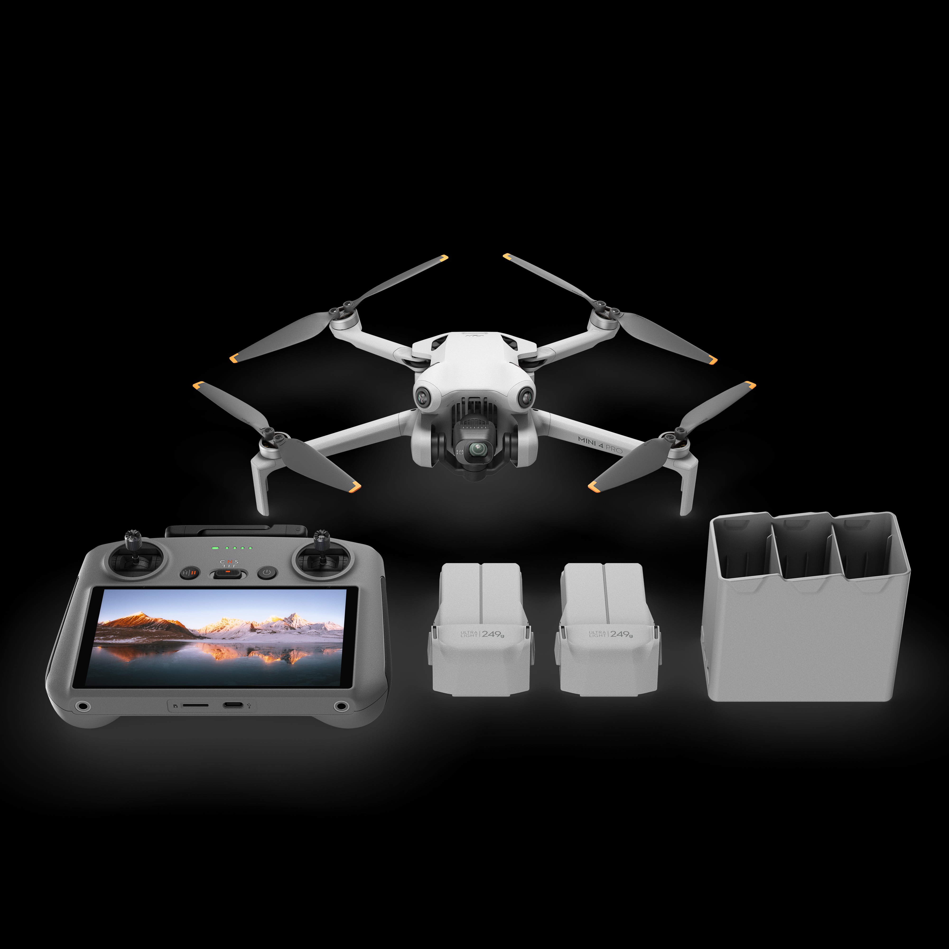 DJI Mini 4 Pro Fly More Combo avec radio DJI RC 2