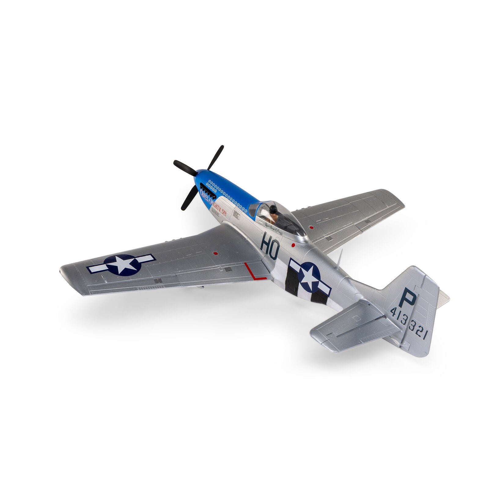 E-Flite Avion P-51D Mustang 1.2M BNF Basic Smart EFL089500