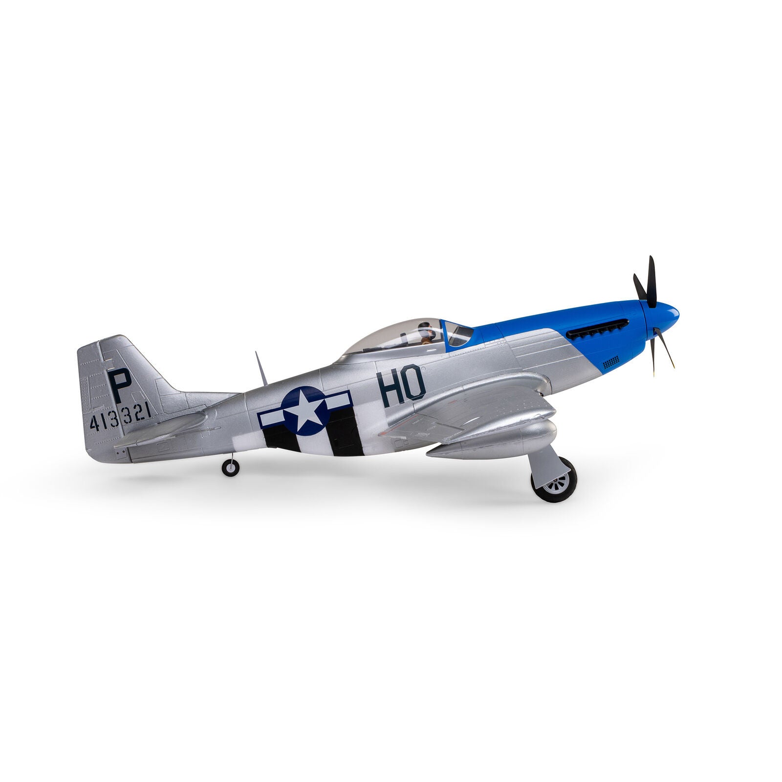 E-Flite Avion P-51D Mustang 1.2M BNF Basic Smart EFL089500