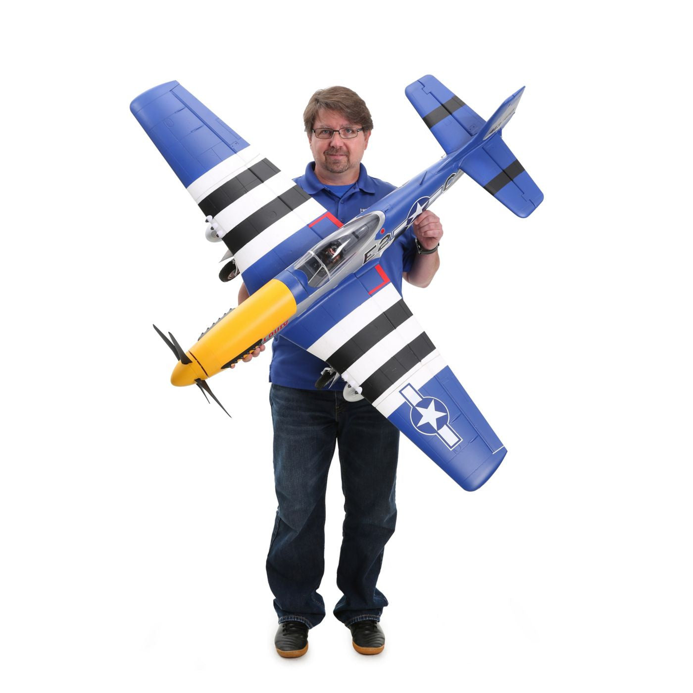 E-Flite Avion P-51D Mustang 1.5m BNF Basic EFL01250