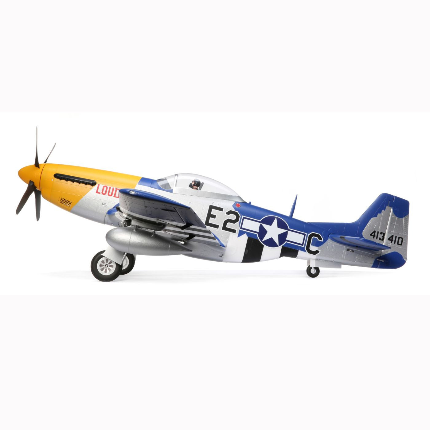 E-Flite Avion P-51D Mustang 1.5m BNF Basic EFL01250