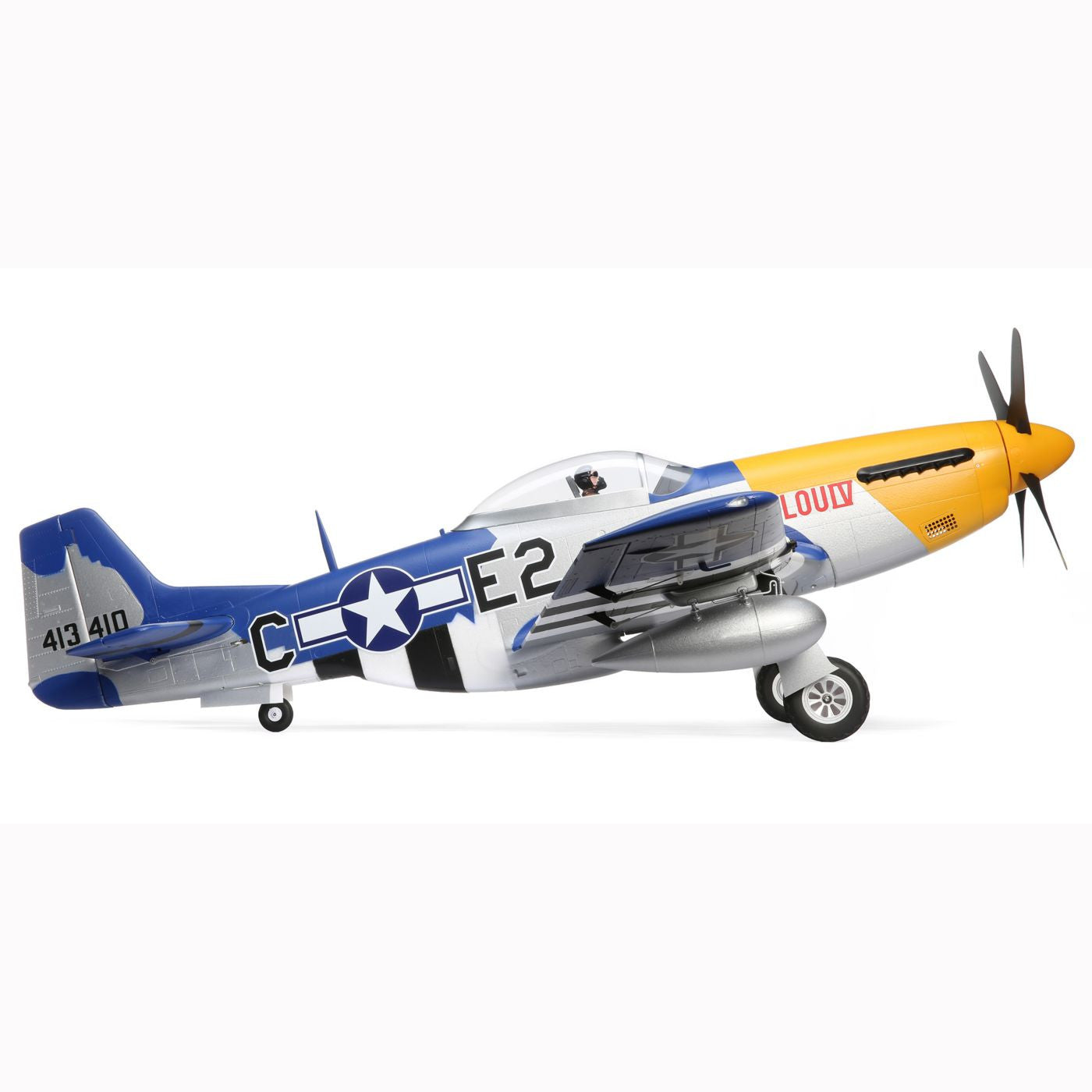 E-Flite Avion P-51D Mustang 1.5m BNF Basic EFL01250