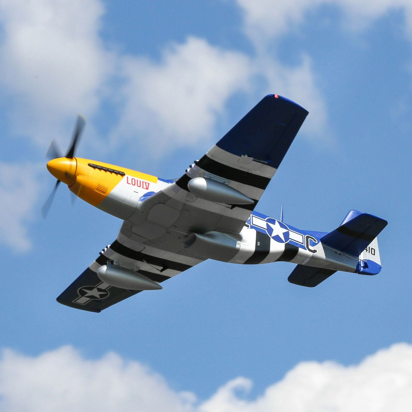 E-Flite Avion P-51D Mustang 1.5m BNF Basic EFL01250