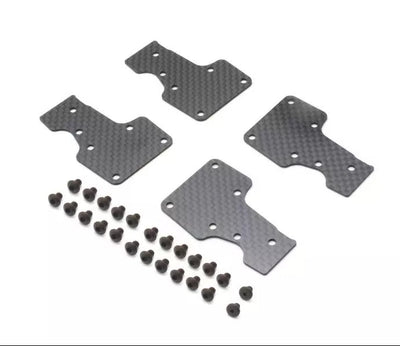 Kyosho Renforts carbone triangles arrière MP11 (x4) IFW706