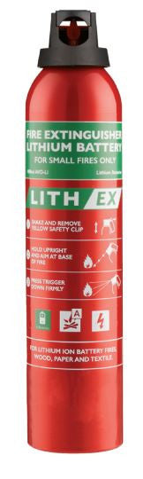 Eurofeu Extincteur Lith-Ex pour batterie Lithium 0.5L