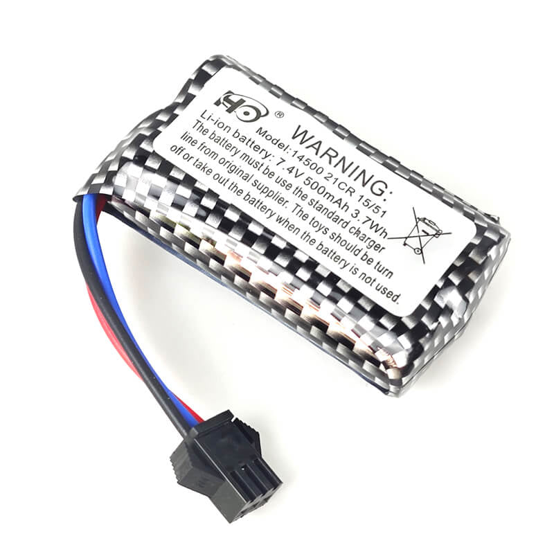 E-Zee RC Batterie Li-ion 7.4V 500mah EZ-G2068-4