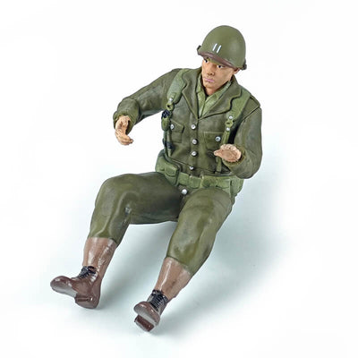E-Zee RC Figura de soldado Jeep Willys EZ-G606-BR