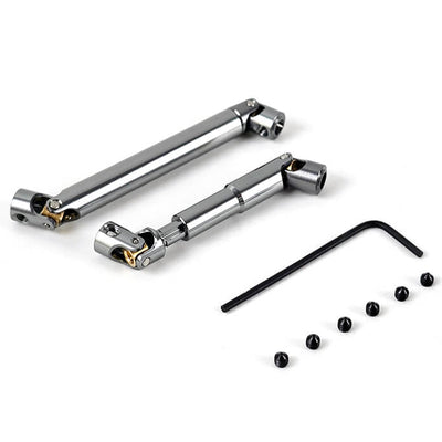 E-Zee RC Cardans central Métal (2Pcs) Jeep Willys EZ-G607-CD
